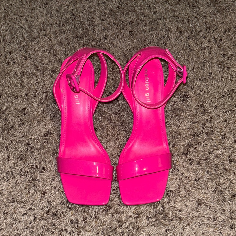 Madden Girl Pink High Heel Sandals